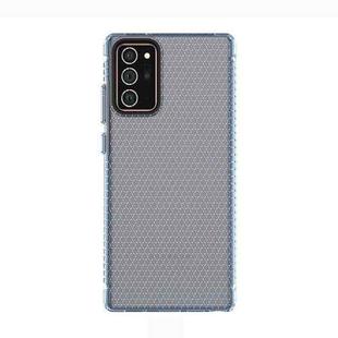 For Samsung Galaxy Note20 Honeycomb Shockproof TPU Case(Blue)