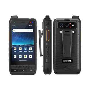 UNIWA F400 PoC Walkie Talkie Rugged Phone, Night Vision, 4GB+64GB, 4.0 inch Android 15  Mediatek Helio G81 Octa Core, Network: 4G, SOS, NFC, Plug:EU Plug(Black)