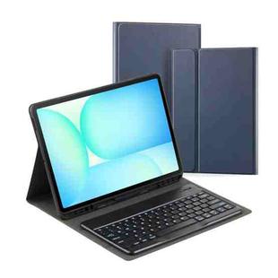 For Samsung Galaxy Tab S10 FE+ PS-X620 Basics Bluetooth Keyboard Leather Tablet Case(Dark Blue)