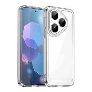 For Huawei Pura 80 5G Colorful Series Acrylic Hybrid TPU Phone Case(Transparent)