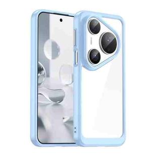 For Huawei Pura 80 Pro+ 5G Colorful Series Acrylic Hybrid TPU Phone Case(Blue)