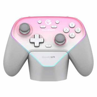 GameSir Super Nova T4 Nova Pro Tri-Mode Wireless Game Controller for PC / Steam / Switch / iOS / Android(Pink)