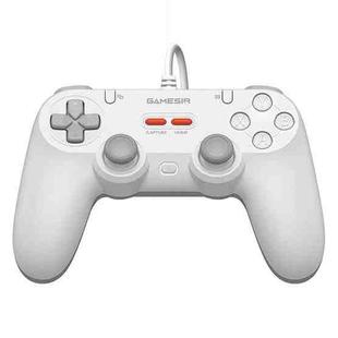 GameSir Tegenaria Lite Wired Symmetric Game Controller for PC / Steam / Switch / iOS / Android(White)
