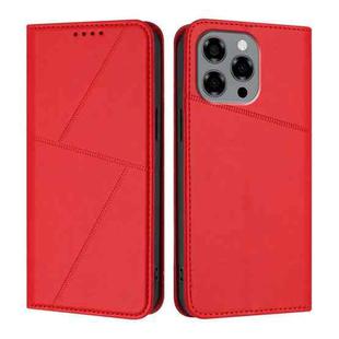For Doogee Note 58 / Note 58 Pro Strong Magnetic Frosted Flip Leather Phone Case(Red)