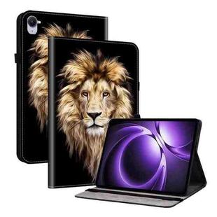 For Xiaomi Redmi K Pad 8.8 inch Crystal Texture Colored Drawing Leather Tablet Case(Lion Head)