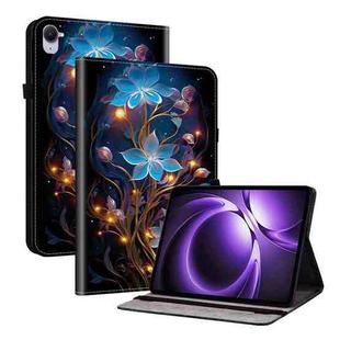 For Xiaomi Redmi K Pad 8.8 inch Crystal Texture Colored Drawing Leather Tablet Case(Little Lantern Flowers)