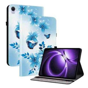 For Xiaomi Redmi K Pad 8.8 inch Crystal Texture Colored Drawing Leather Tablet Case(Blue Butterflies)