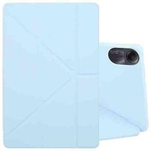 For Xiaomi Redmi Pad 2 Deformation Silicone Leather Tablet Case(Sky Blue)