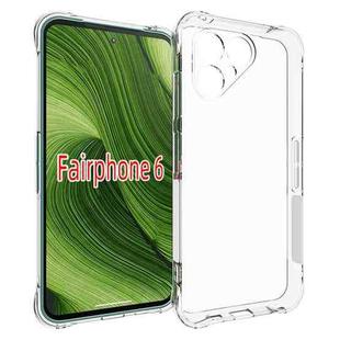For Fairphone 6 Shockproof Non-slip Thickening TPU Phone Case(Transparent)