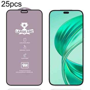 For Honor X8b 25pcs 9H 0.4mm High Aluminum Large Arc Tempered Glass Film