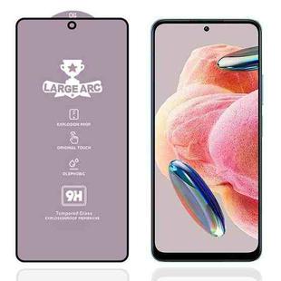 For Xiaomi Redmi Note 12 4G Global 9H 0.4mm High Aluminum Large Arc Tempered Glass Film