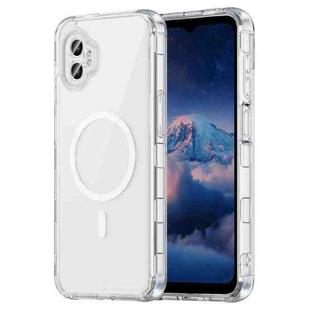 For Samsung Galaxy XCover7 Pro PC Hybrid TPU Airbag Shockproof MagSafe Phone Case(Transparent)