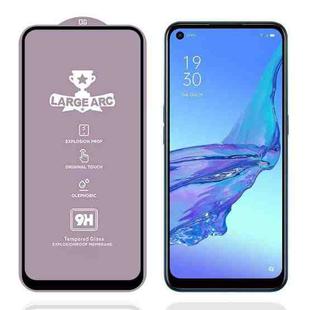 For OPPO A53 / A53s / A32 2020 9H 0.4mm High Aluminum Large Arc Tempered Glass Film