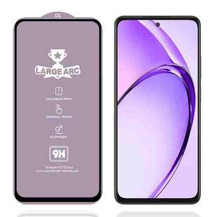 For OPPO A80 5G / A60 4G / A3 Pro 5G 9H 0.4mm High Aluminum Large Arc Tempered Glass Film