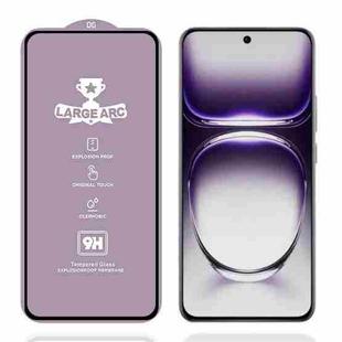 For OPPO Reno12 Global 9H 0.4mm High Aluminum Large Arc Tempered Glass Film