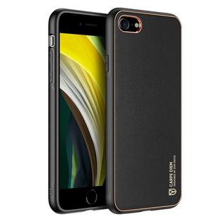 For iPhone SE 2022 / SE 2020 / 8 / 7 DUX DUCIS YOLO Series PU + PC + TPU Protective Case(Black)