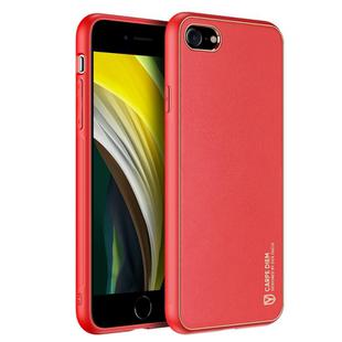 For iPhone SE 2022 / SE 2020 / 8 / 7 DUX DUCIS YOLO Series PU + PC + TPU Protective Case(Red)