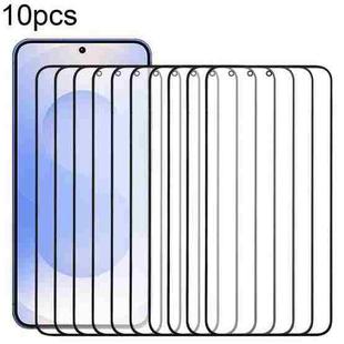 For Samsung Galaxy S25 SM-S931B 10pcs Front Screen Outer Glass Lens with OCA Optically Clear Adhesive