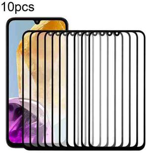 For Samsung Galaxy M15 SM-M156B 10pcs Front Screen Outer Glass Lens with OCA Optically Clear Adhesive
