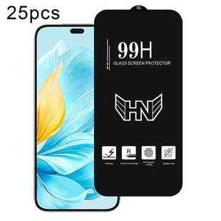 For Honor 200 Lite Global 25pcs High Aluminum Large Arc Full Screen Tempered Glass Film