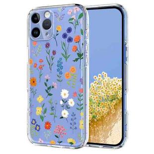 For iPhone 11 Pro Max Flower Pattern Painted TPU Phone Case(Daisy)