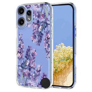 For Nothing CMF Phone 2 Pro Flower Pattern Painted TPU Phone Case(Wisteria)