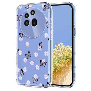 For Nothing Phone 3a Pro Flower Pattern Painted TPU Phone Case(Little Butterfly)