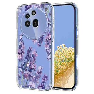 For Nothing Phone 3a Pro Flower Pattern Painted TPU Phone Case(Wisteria)