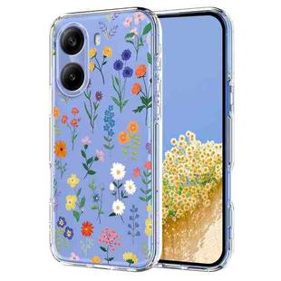 For Redmi Turbo 4 5G / Poco C71 4G Flower Pattern Painted TPU Phone Case(Daisy)
