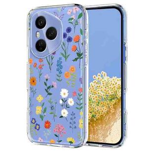 For Honor 400 Pro Global 160.8mm Flower Pattern Painted TPU Phone Case(Daisy)