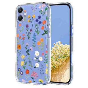 For Samsung Galaxy A06 4G / 5G Flower Pattern Painted TPU Phone Case(Daisy)