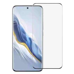 For Honor Magic6 Full Glue 9H HD 3D Curved Edge Tempered Glass Film(Black)