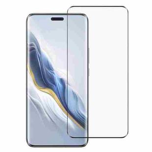 For Honor Magic6 Pro Full Glue 9H HD 3D Curved Edge Tempered Glass Film(Black)