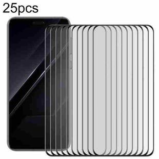 For Honor Magic7 RSR Porsche Design 25pcs Full Glue 9H HD 3D Curved Edge Tempered Glass Film(Black)