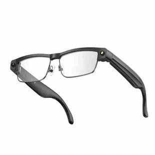 L802 Smart Glasses with 8MP HD Camera Video Recording WiFi Transmission Al Smart Voice Assistant Smart Wearable Headset(Gradient Lenses Black Frame)
