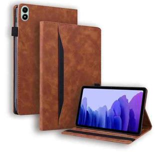 For Infinix Xpad 20 Splicing Shockproof Leather Tablet Case(Brown)