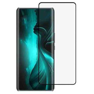 For Lava Blaze Curve Full Glue 9H HD 3D Curved Edge Tempered Glass Film(Black)