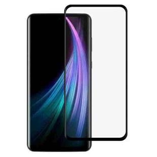 For Sharp Aquos Zero 2 Full Glue 9H HD 3D Curved Edge Tempered Glass Film(Black)