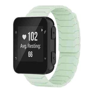 For Garmin Forerunner 35/30/35J 20mm xDfind Magnetic Silicone Watch Band(Mint Green)