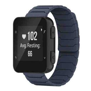 For Garmin Forerunner 35/30/35J 20mm xDfind Magnetic Silicone Watch Band(Midnight Blue)