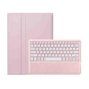 For Xiaomi Pad 7S Pro 12.5 inch Ultra-thin Detachable Bluetooth Keyboard Leather Tablet Case(Pink White)