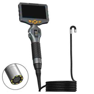 TESLONG TD500 5 Inch HD Large Screen Dual Steering Endoscope 1.55m Length, Model:3.9mm Single Lens