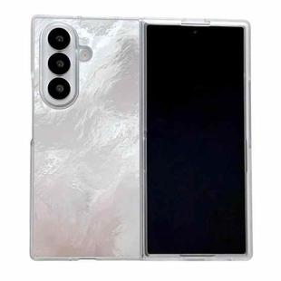 For Samsung Galaxy Z Fold7 5G Transparent Edge PC Folding Phone Case(Glacier)