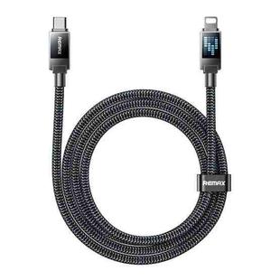 REMAX CB09 PD30W Type-C to 8 Pin Marquee Braided Fast Charging Data Cable, Length: 1.2m(Black)