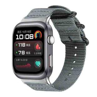 For Huawei Watch D2 xDfind Ring Buckle Nylon Canvas Watch Band(Grey)
