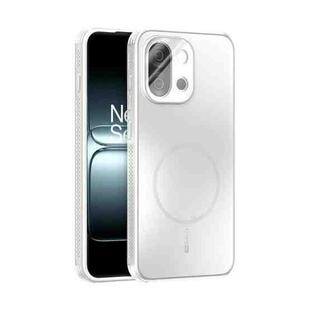 For OnePlus 13T ABEEL Heat Dissipation Frosted MagSafe Phone Case with Lens Film(White)