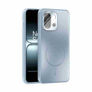 For OnePlus 13T ABEEL Heat Dissipation Frosted MagSafe Phone Case with Lens Film(Light Blue)