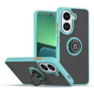 For Redmi A5 4G 171.7mm Q Shadow 1 Series TPU + PC Phone Case with Ring(Sky Blue)