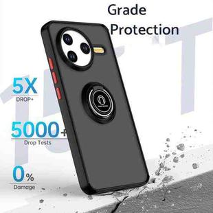 For Redmi K80 / Poco F7 Pro Q Shadow 1 Series TPU + PC Phone Case with Ring(Red)