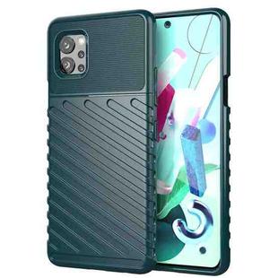 For Motorola Moto G9 Plus Thunderbolt Shockproof TPU Protective Soft Case(Green)